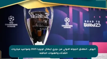 اليوم.. انطلاق الجولة الأولى من دوري أبطال أوروبا 2025 ومواعيد مباريات الثلاثاء والقنوات الناقلة